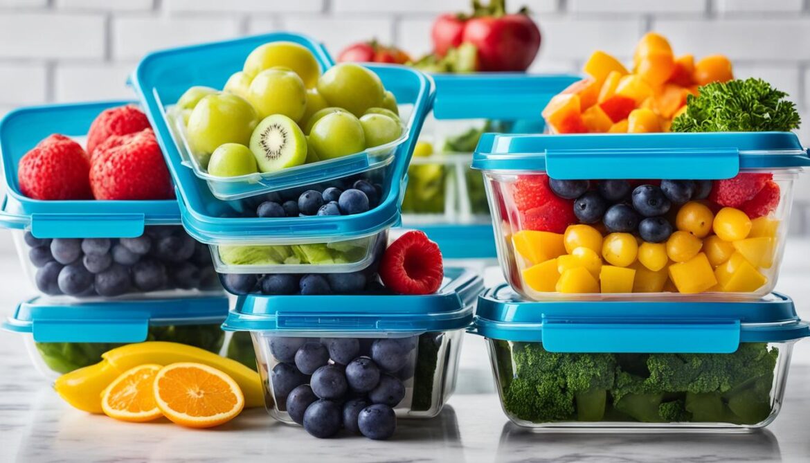 Portion-controlled meal prep containers