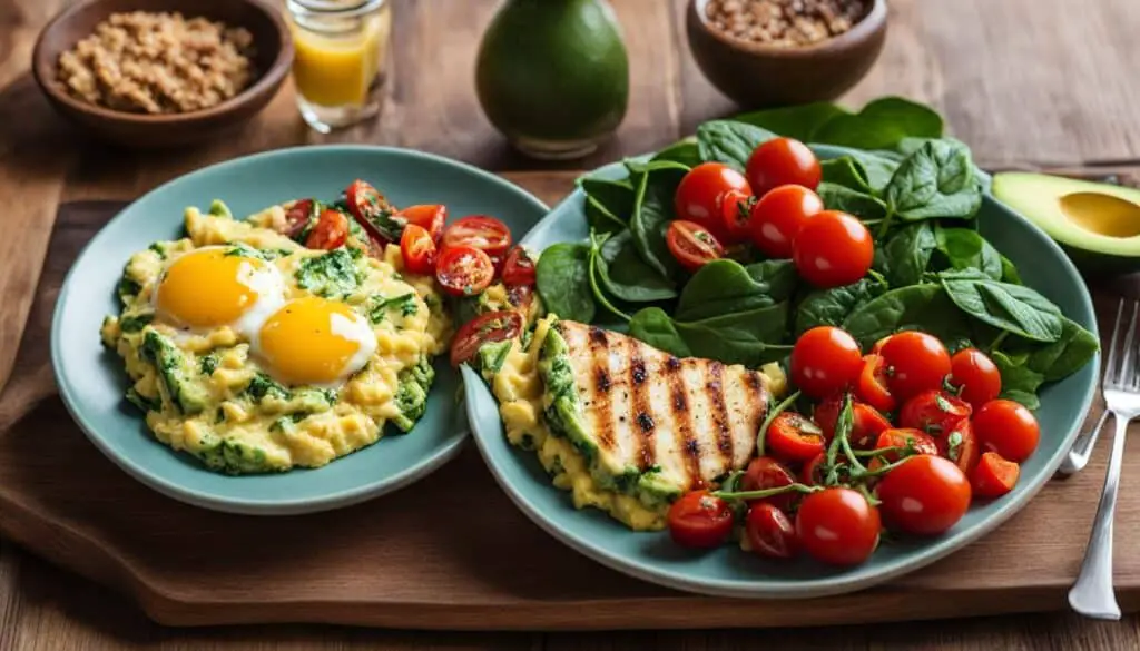low-carb high-protein breakfast options